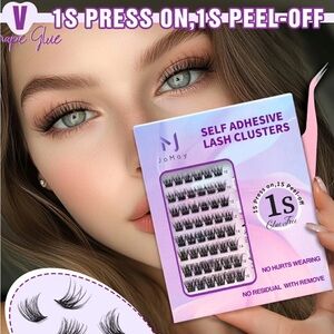 Self Adhesive Lash Clusters - Black